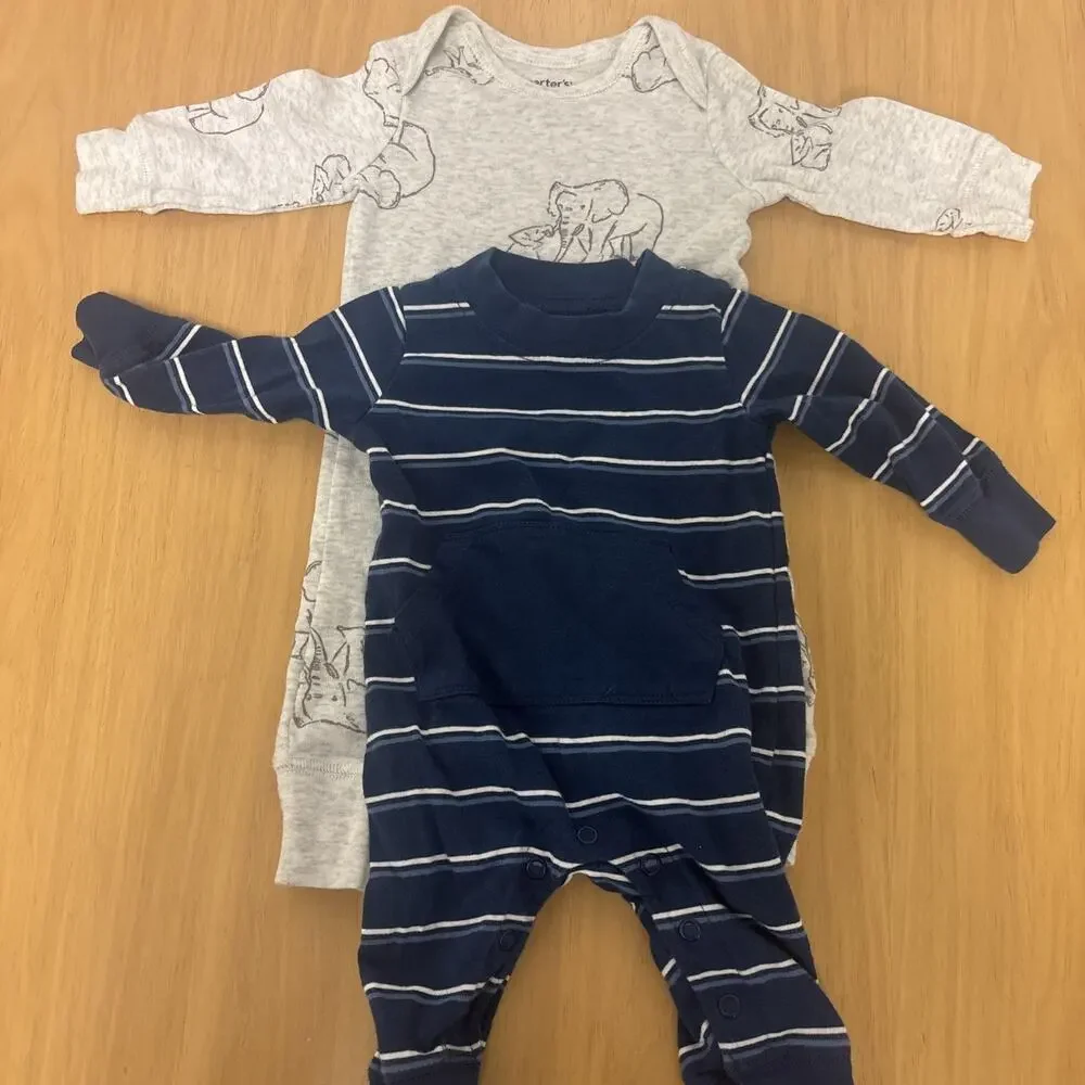 Infant Carter’s One Piece Body Suit Size 3 Months Pre Owned (E4)